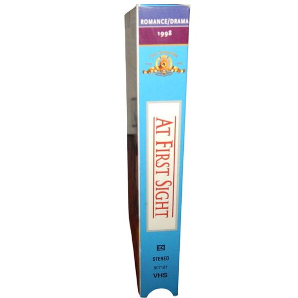 AT FIRST SIGHT Val Kilmer Mira Sorvino vintage VHS tape in original paper case - Picture 6 of 7